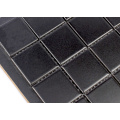 venda quente produto preto piscina projeto telha cerâmica mosaico